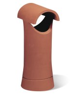 CHIMNEY D.F.E POT RED 560mm