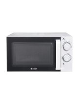 HADEN 800W 20LTR WHITE MICROWAVE