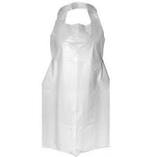 Aprons White Flat