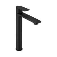 Tucker French Keal Tall Mono Basin Mixer Tap Black