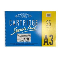 Winsor & Newton - Sketch Pad 25 Sheets - A3