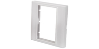 Modules Wallplate - Single gang frame