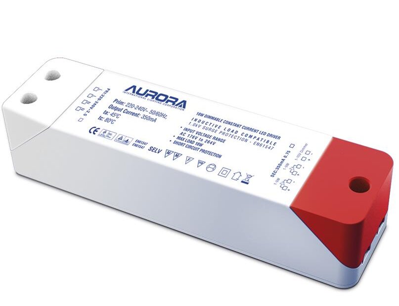 AURORA 350 MA 1- 9  WATT CONSTANT CURRENT LED DRIVER