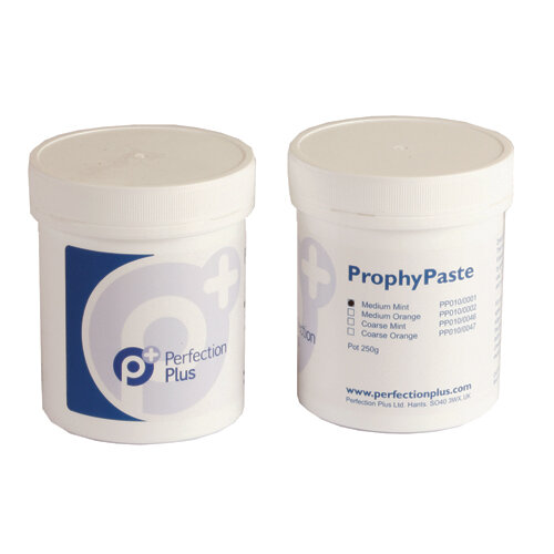 Perfection Plus Prophy Paste Tub 250g Course Orange - DMI Dental Supplies Ireland - Next Day Delivery