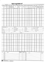 Solas Deck Logbook - 3 Months