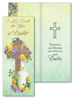 Card - I Lit A Candle For You At Easter   (85789)