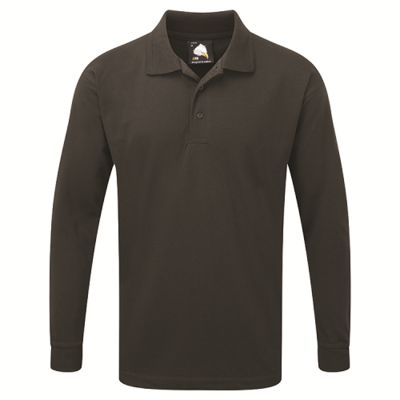 Orn 1170 Weaver Long Sleeve Poloshirt