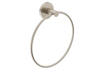 HAKK TOWEL RING BRUSHED NICKEL