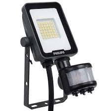 Philips 20W 4K IP65 PIR LED floodlight