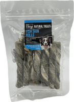 K9 Chew Co. Fish Skin Rolls 80pc 100g x 1