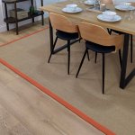 Sisal Rug Linen/Orange - 120 x 180cm 5