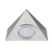 TRIANGULAR CABINET DOWNLIGHT 2.5W CCT REC/SURFACE CHROME