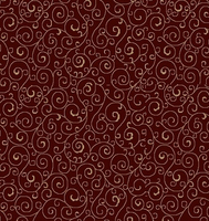 CONTESSA SCROLL BURGUNDY/GOLD 4M