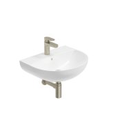 HORIZON ROUND 50CM AND BRUSHED NICKEL BOTTLE TRAP