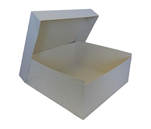 cake box base and lid 18x18x6