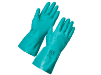 [185] Nitrile Green Gauntlet Glove