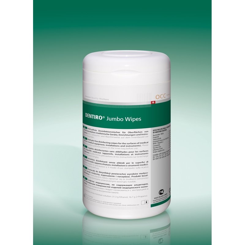 OCC Dentiro Jumbo Wipes Empty Tub Empty Tub - DMI Ireland's Leading Dental Supplier - Next Day Delivery