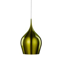 LARGE VIBRANT GREEN BELL PENDANT LIGHT