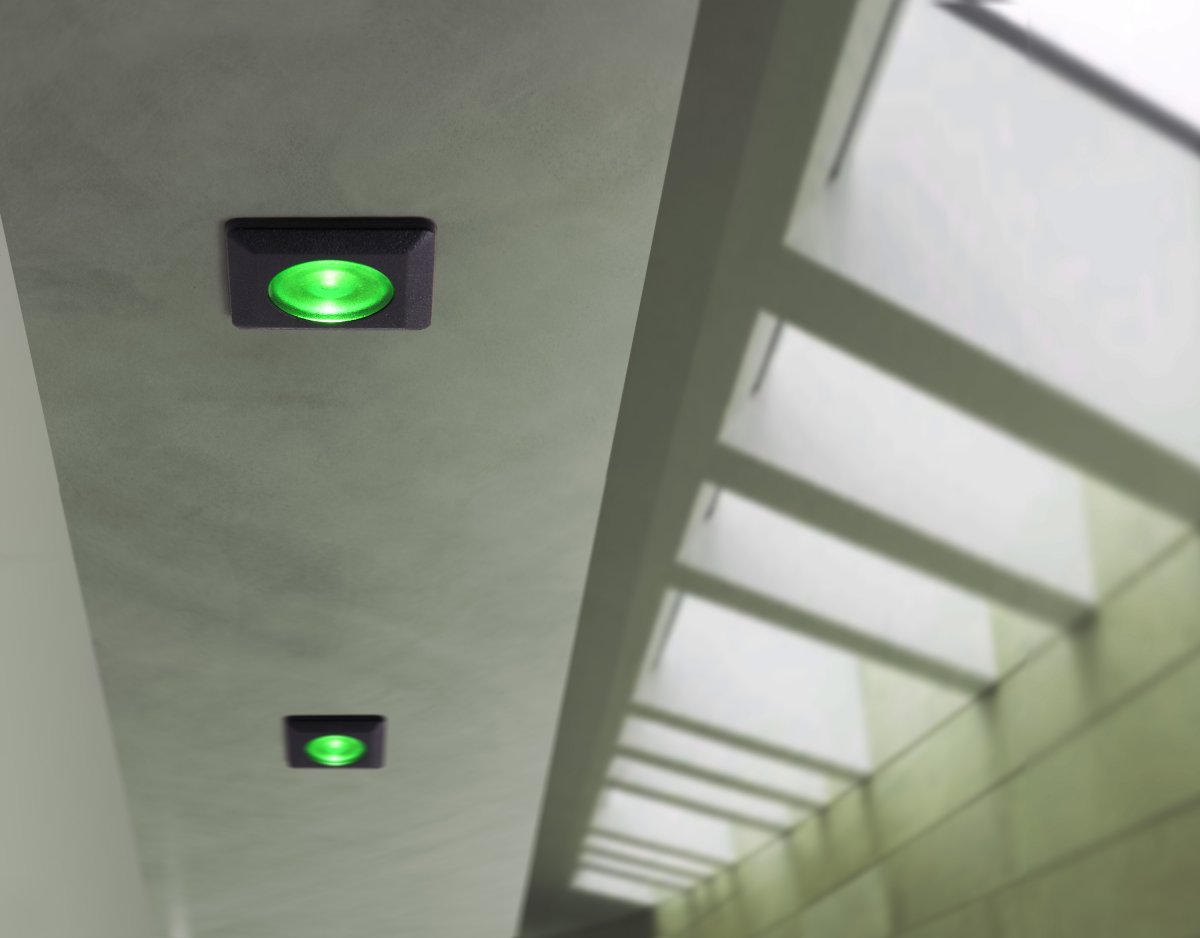 Fumagalli Teresa 50 Square Inground/Ceiling Light Black
