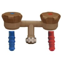 Comet Novo Shower Tap (Beige - Serrated Fittings)