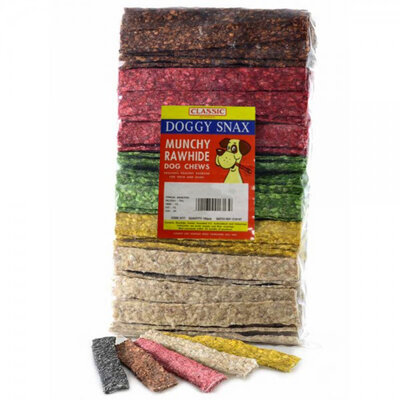Classic Munchy Flats Assorted Dog Treat 100 x 17cm