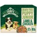 James Wellbeloved Dog Grain Free Puppy Lamb and Chicken in Gravy Pouch 12x90g