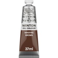 Winsor & Newton - Winton Oil Colour Vandyke Brown 37ml