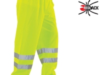 REDBACK Dri-Flex PU Hi-Visibility Waterproof Trousers Yellow