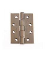 J9500AB 102 x 76mm Ball Bearing Hinge (Pair) Antique Brass