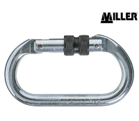 MILLER Screwgate Steel Karabiner