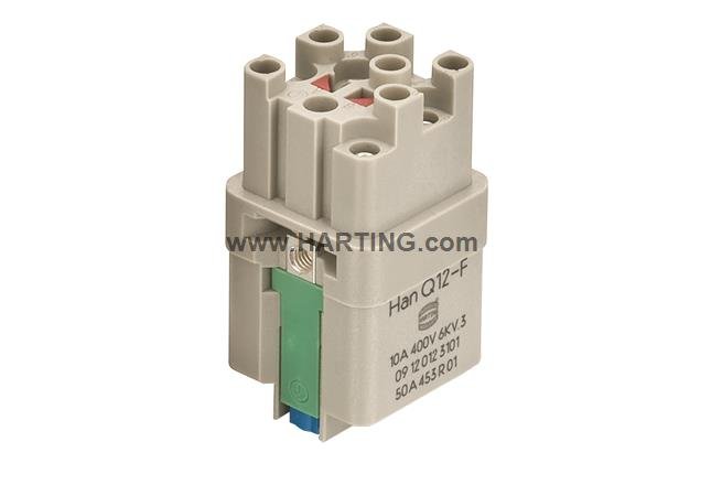 09120123101 Han Q 12/0 Female connector Quick Lock Size 3A