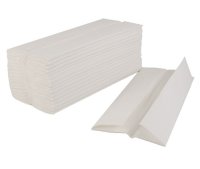 WHITE 2 PLY Z FOLD TOWEL CASE 2400