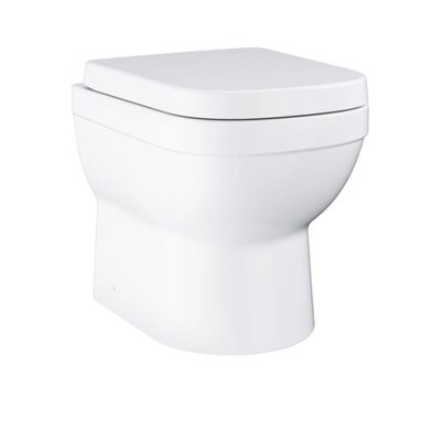 GROHE Euro Floor Standing Back to Wall Rimless Pan c/w Soft Close Seat