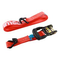Timco Ratchet Straps 2 Pack J Hook 1000Kg 6 Metre