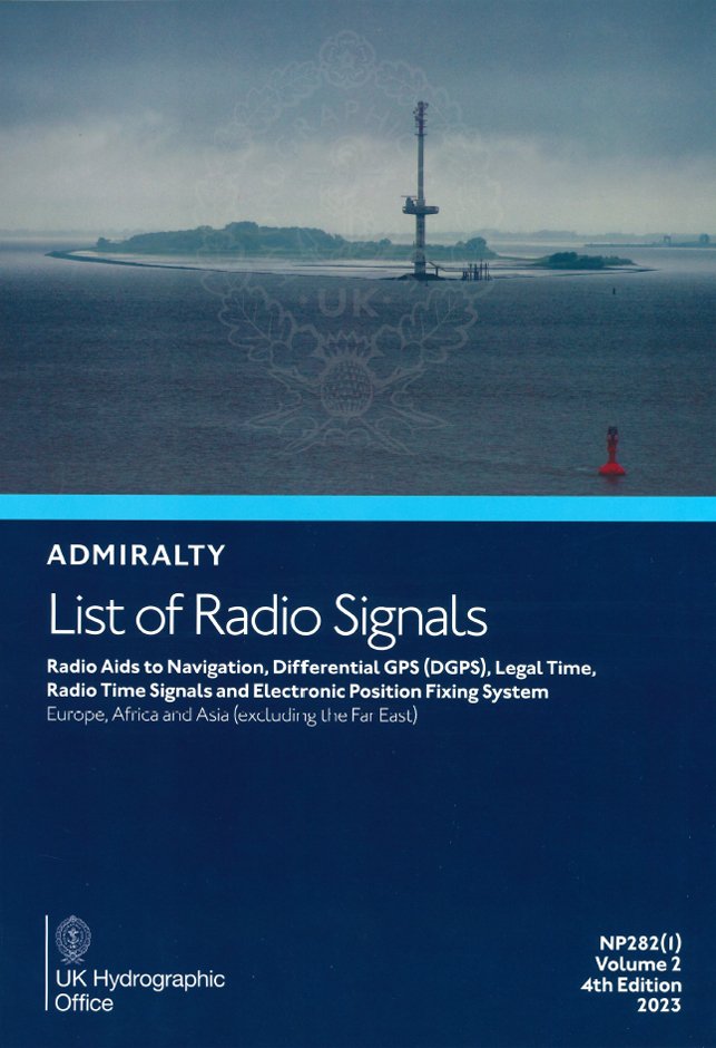 ADMIRALTY List of Radio Signals NP282(1) Radio Aids to Navigation