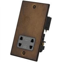 Dark Bronze Shaver Socket 6062-110