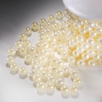 Pearls On Reel Ivory - 10mm x 5m