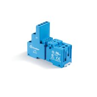 94.03SMA Finder 94 Series 3P Blue Din Rail Socket