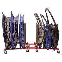 Mobile Panel Storage Cart (Holds 6 Panels)