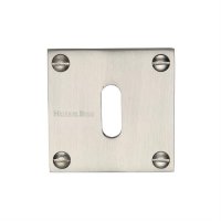 BAU1556-SN - Heritage Brass Keyhole Escutcheon Satin Nickel Finish