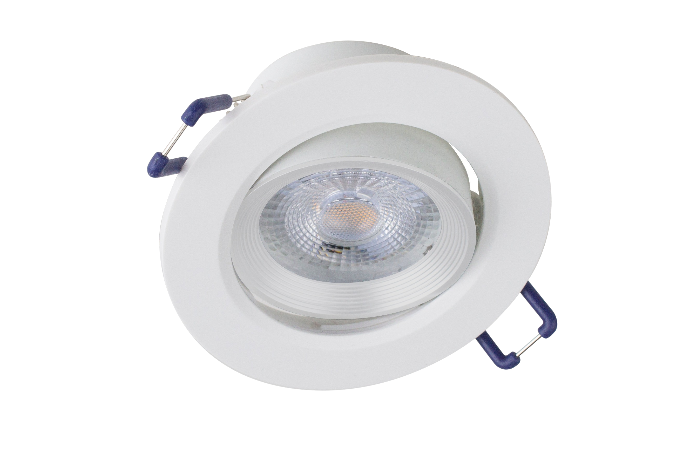 DEXTER 6W Directional Dimmable LED Downlight, IP20, 3000K, white
