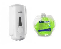 Nettuno Hand Sanitiser Jumbo 800ml X 12 Kill Plus & Wall Dispenser Deal