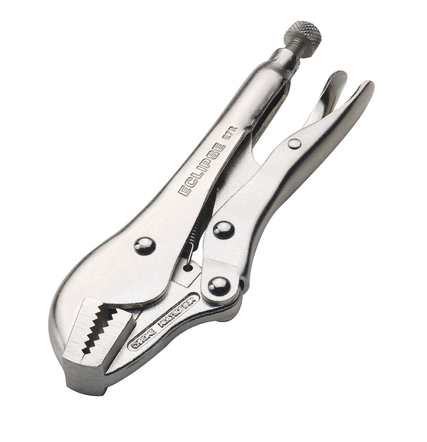 Eclipse, Locking Pliers, 7in, Straight Jaw