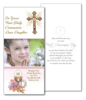 Communion Boxed Card/Girl/Daughter  (C23126)