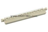 DIN41612 Type B 64 way Female Straight 4.5mm Solder Pins Rows A & B Class 2