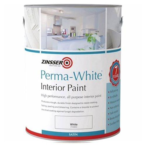 Buy Zinsser Perma White Satin 1L Online Tadhg O Connor Ltd 
