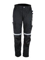 Singer Petro Ripstop Black Work Trousers