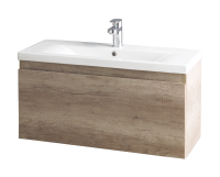 K80 BARELINO  OAK WALL HUNG  UNIT ONLY