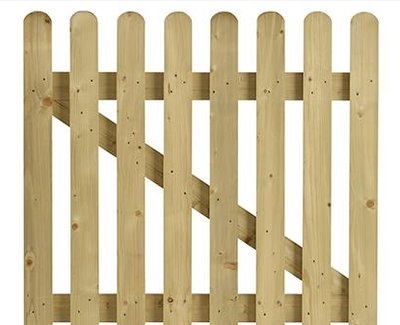 Charlton Henley 0.9x0.9m Pedestrian Gate