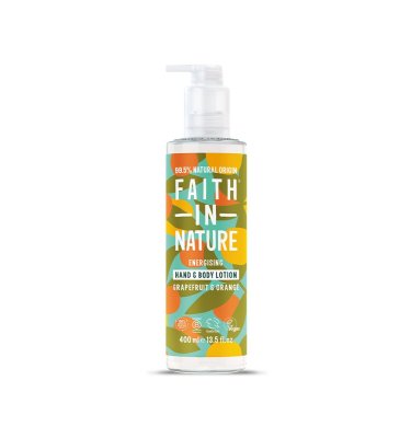 400ml FAITH IN NATURE GRAPEFRUIT & ORANGE HAND & BODY LOTION
